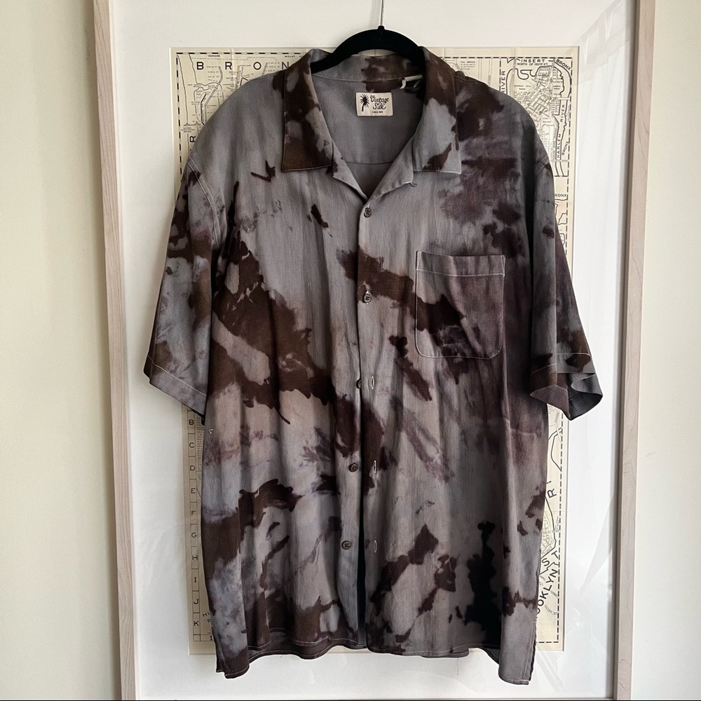 Hand dyed vintage shirt!